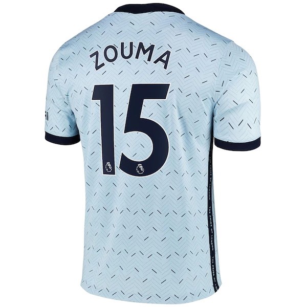 Maglia Chelsea NO.15 Zouma Away 20/21 Blu